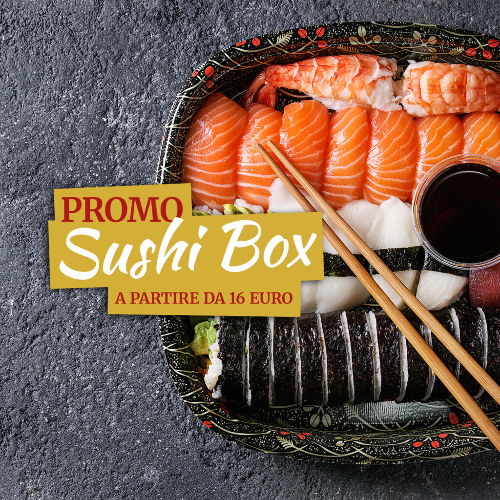 Sushi Box - La nostra proposta per un All You Can Eat a domicilio